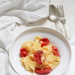 pasta con pomodorini confit